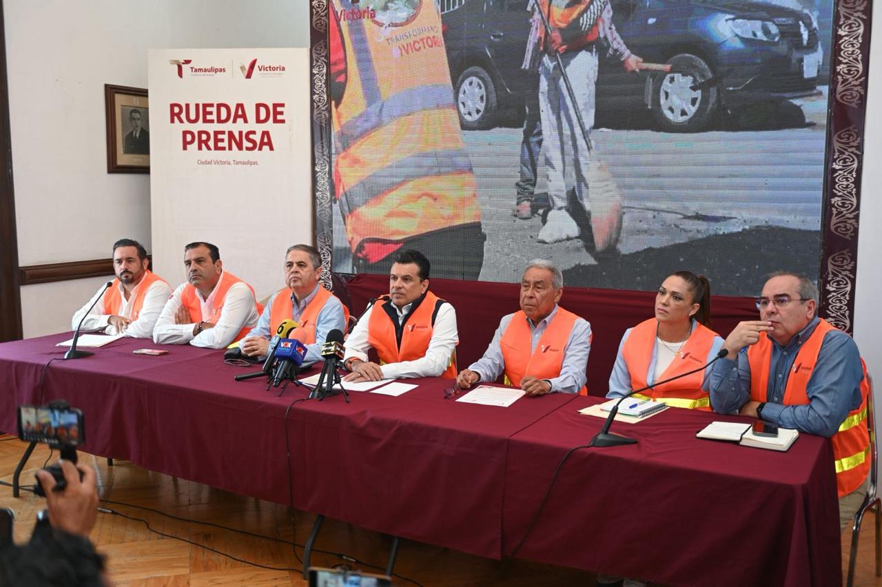 Registra Plan Emergente de Bacheo gran avance en calles de Victoria