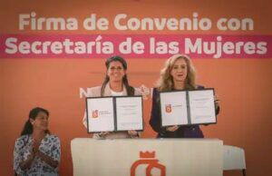 Firman Secretarías de Igualdad e Inclusión y de las Mujeres convenio marco de colaboración