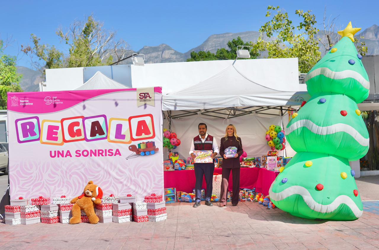 Arranca Santa Catarina campaña “Regala una Sonrisa”