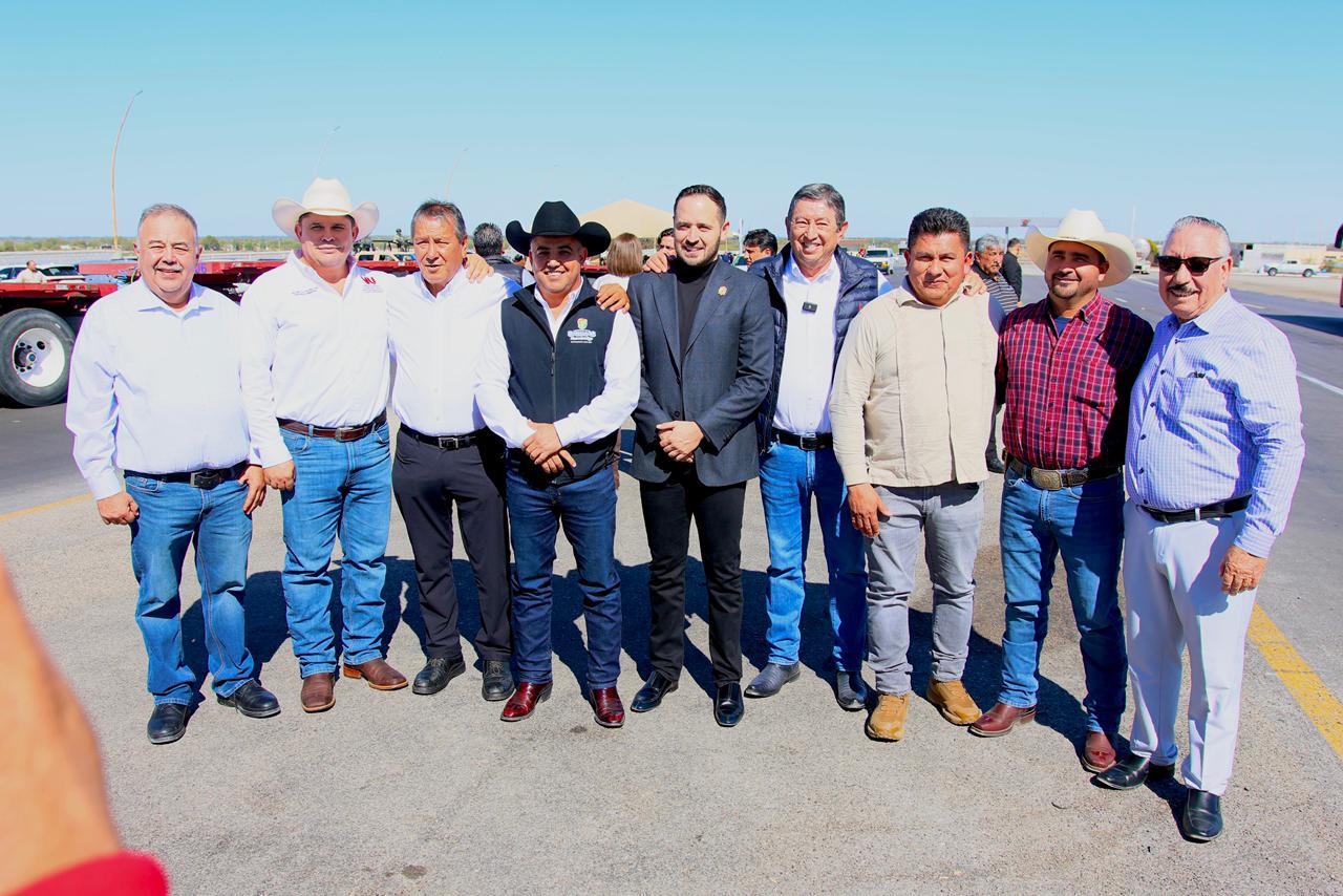 Chano Díaz respalda las grandes obras de Manolo Jiménez en la Región Carbonífera