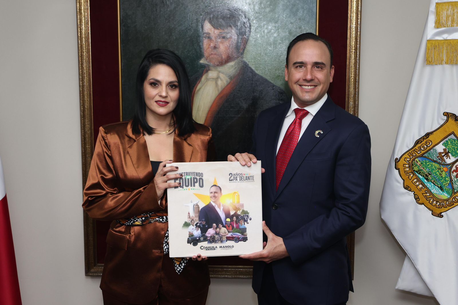 Entrega Manolo Jiménez Segundo Informe al Congreso de Coahuila