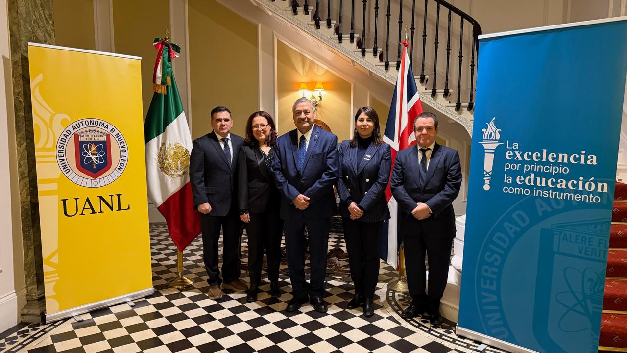 Sostiene Rector Santos Guzmán reuniones con exalumnos de UANL en Europa