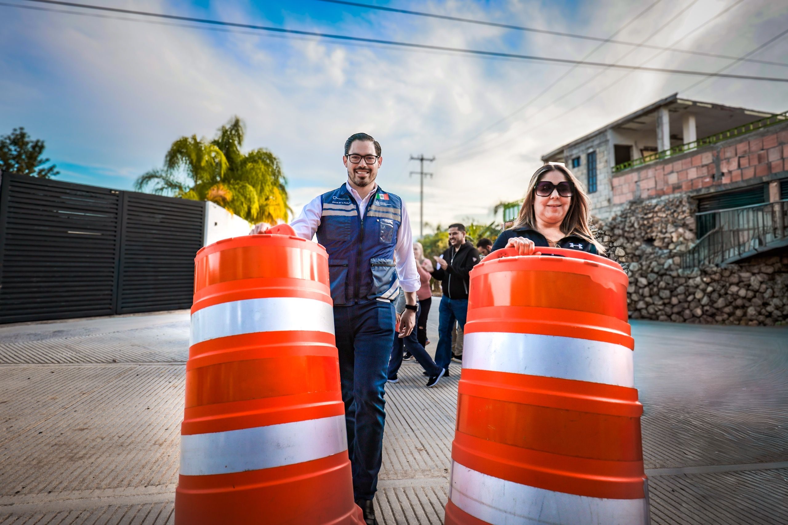David de la Peña entrega una nueva obra en el Yerbaniz para continuar fortaleciendo la infraestructura vial
