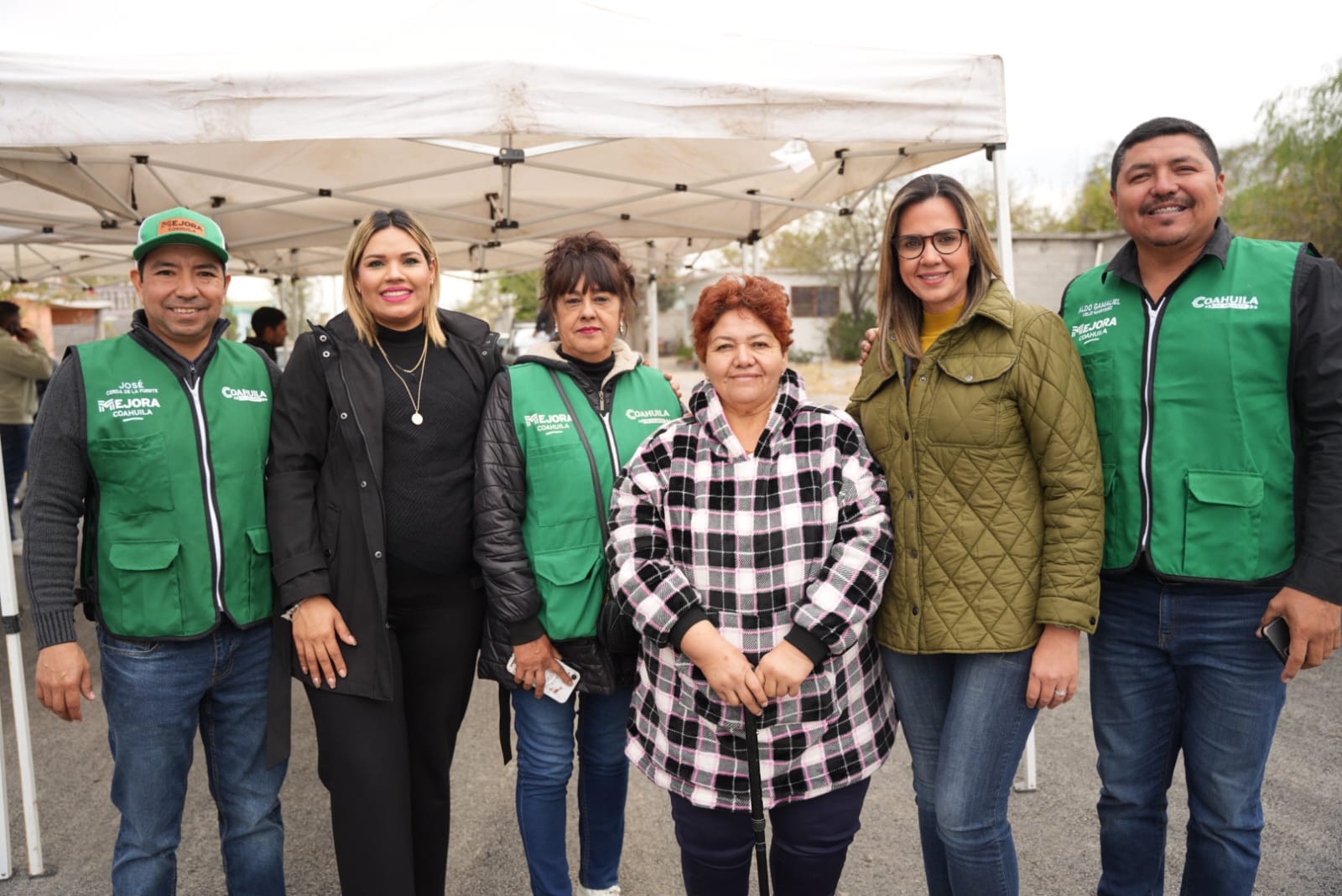 Entrega Yesica Sifuentes obra de pavimentación en la Colonia Carranza