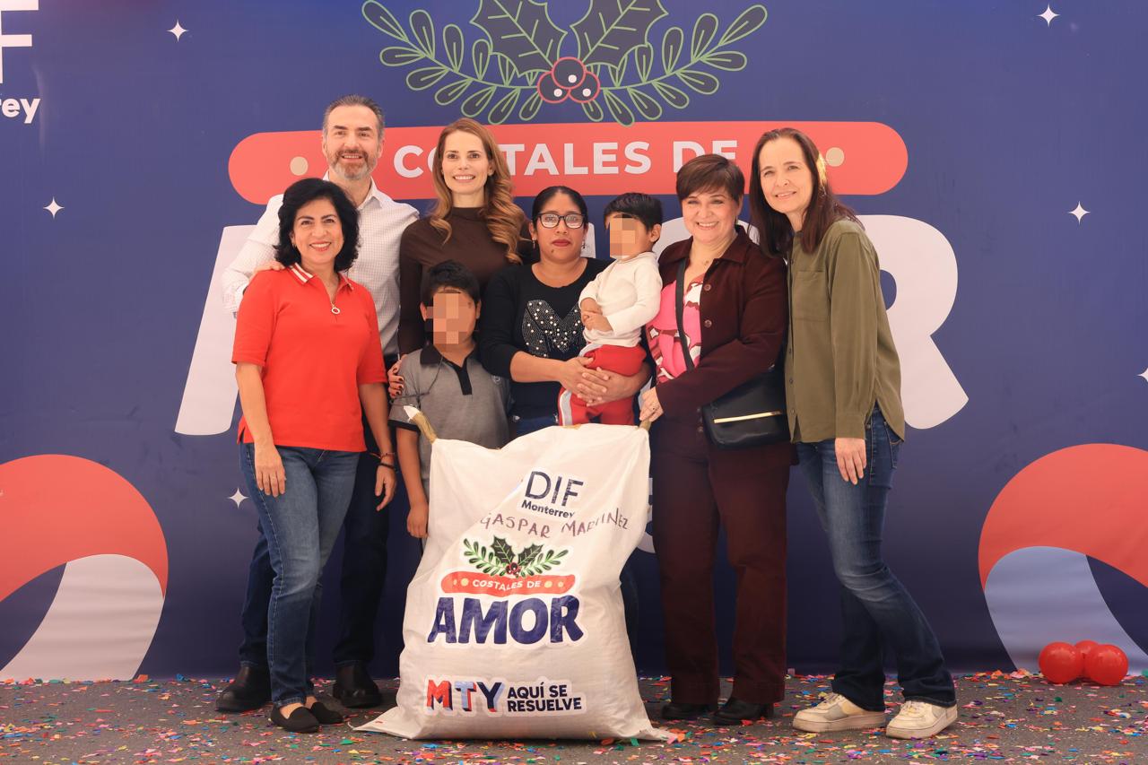 Lleva Monterrey “Costales de Amor” a familias en situación vulnerable