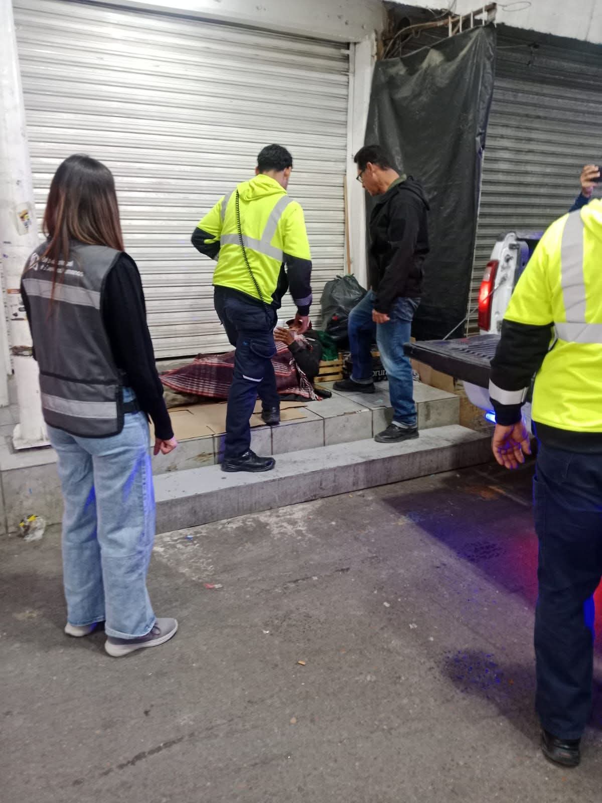 Continúa el Operativo Abrigo con recorridos nocturnos