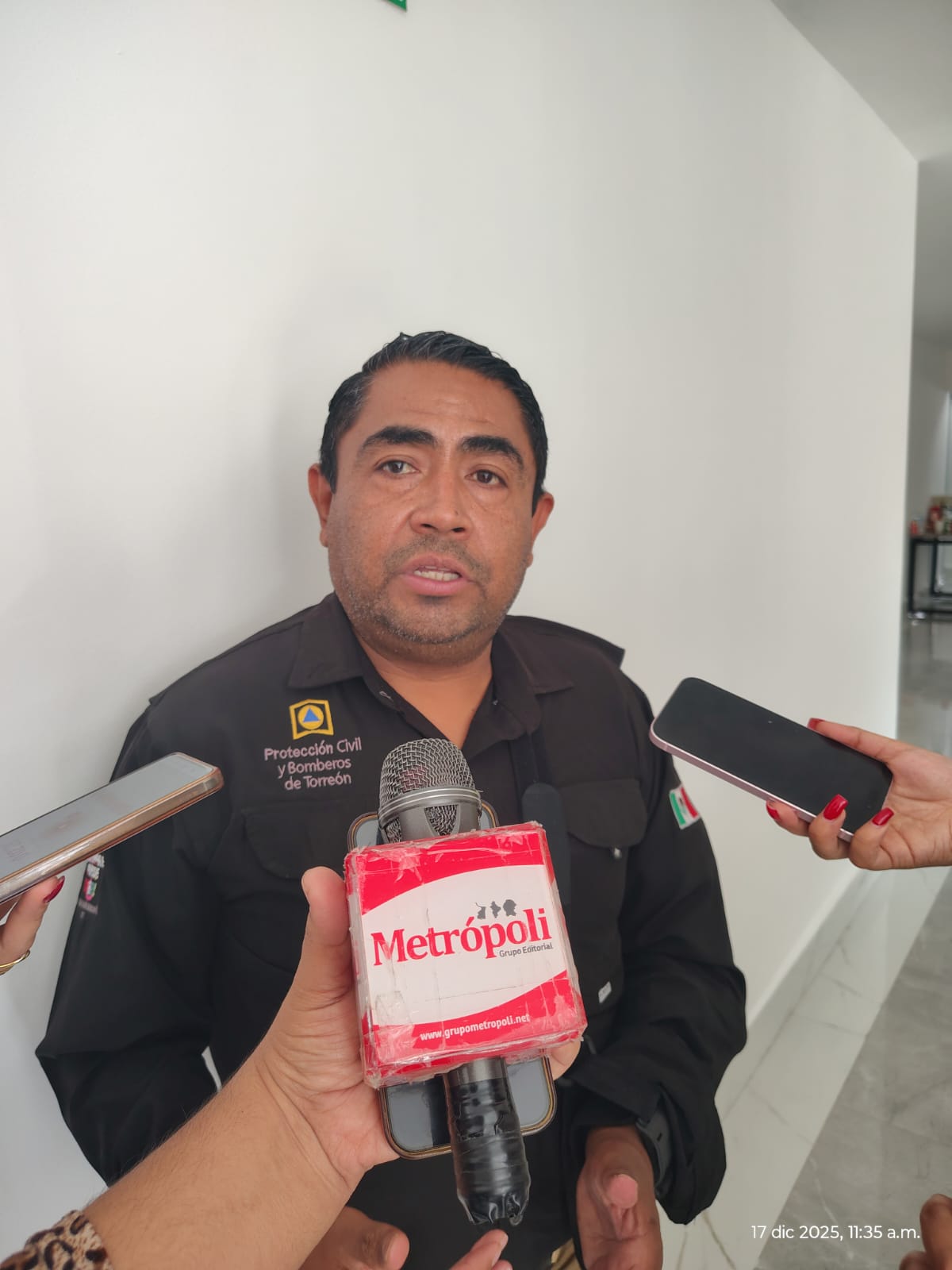 Refuerzan operativos invernal y contra pirotecnia en Torreón durante vacaciones decembrinas