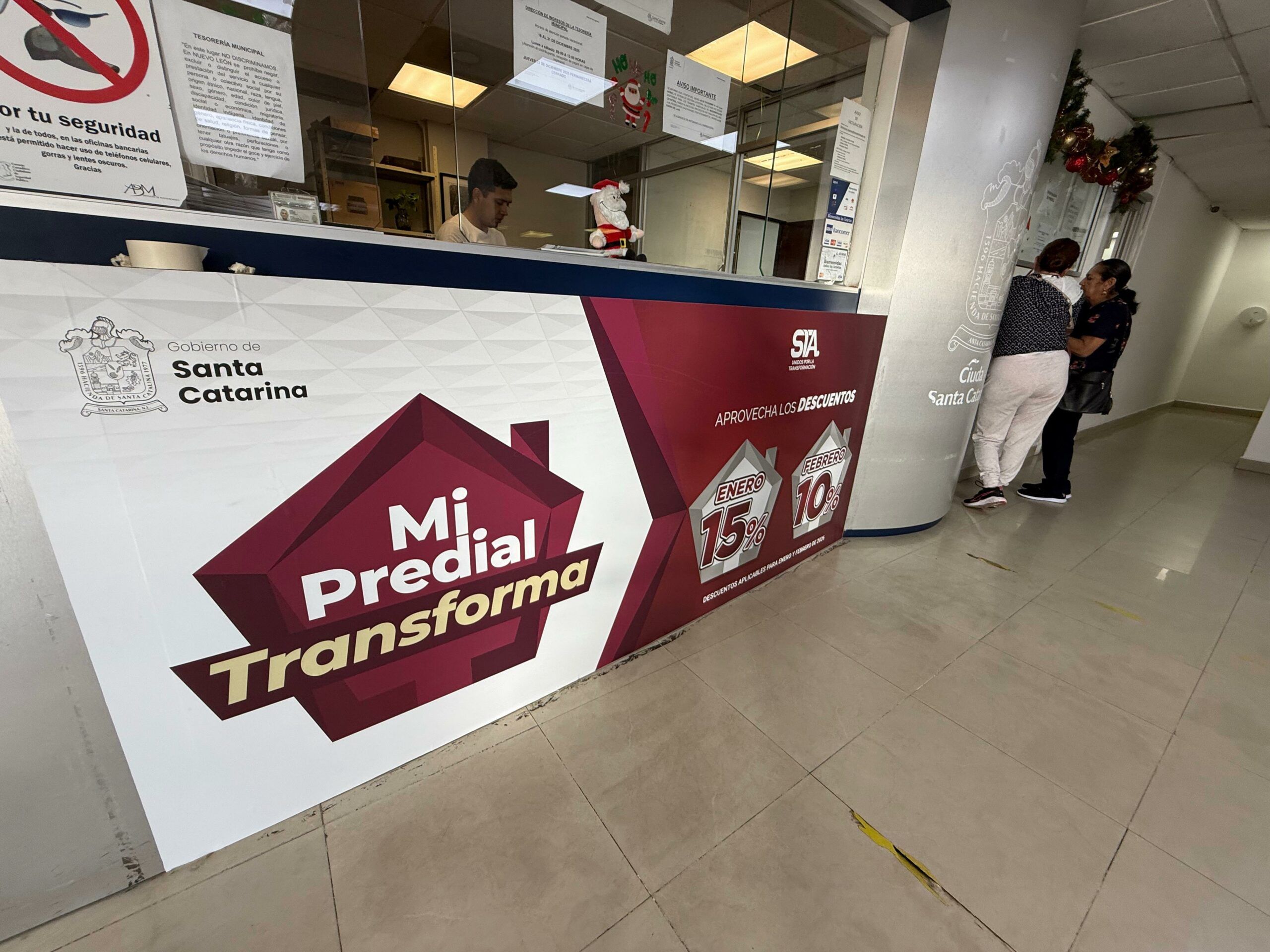 Alista Santa Catarina descuentos en Predial 2026