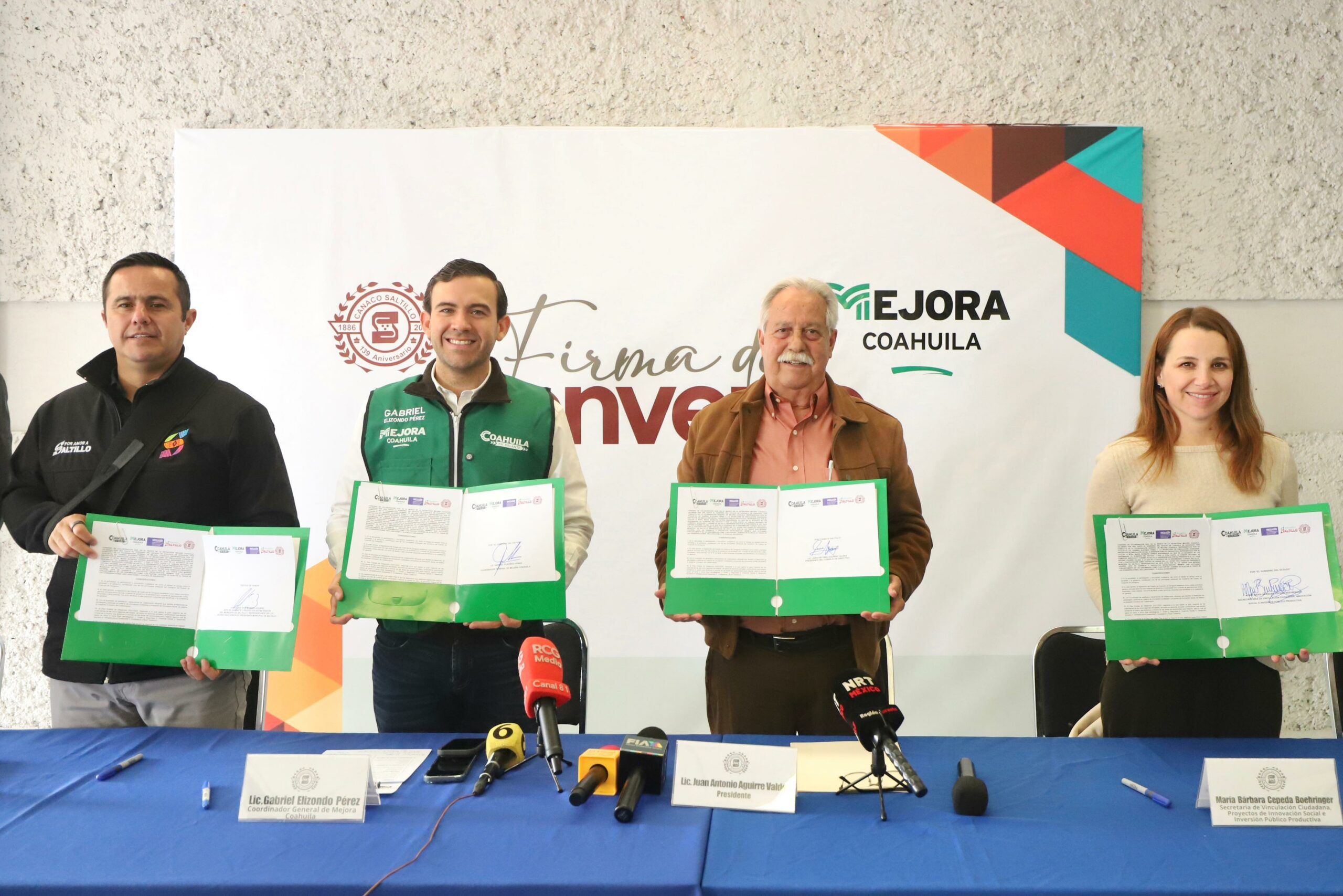 Fortalecen alianzas Canaco Servytur y Mejora Coahuila