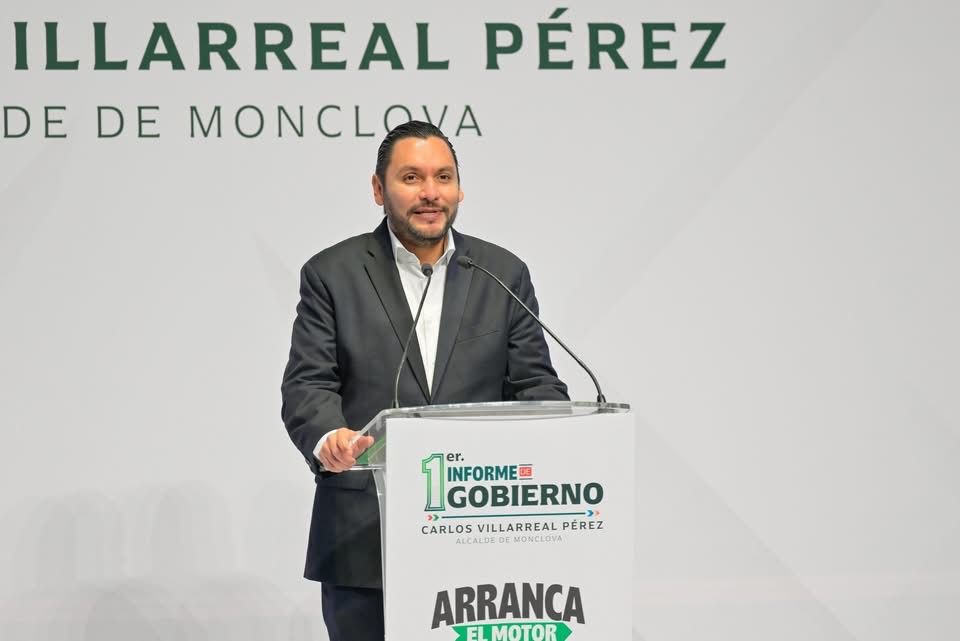 Carlos Villarreal presenta su Primer Informe de Gobierno