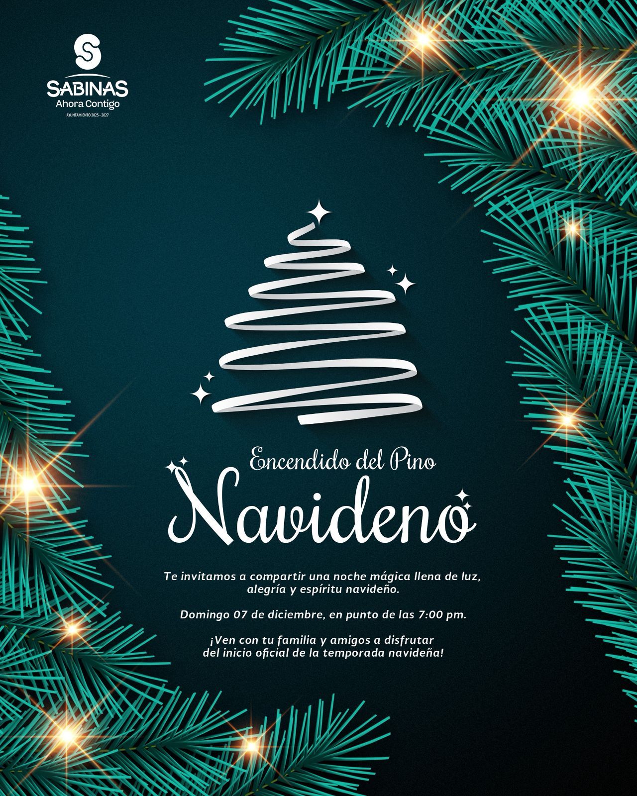 Sabinas Brilla Contigo – ¡Celebremos la Navidad Ahora Contigo!