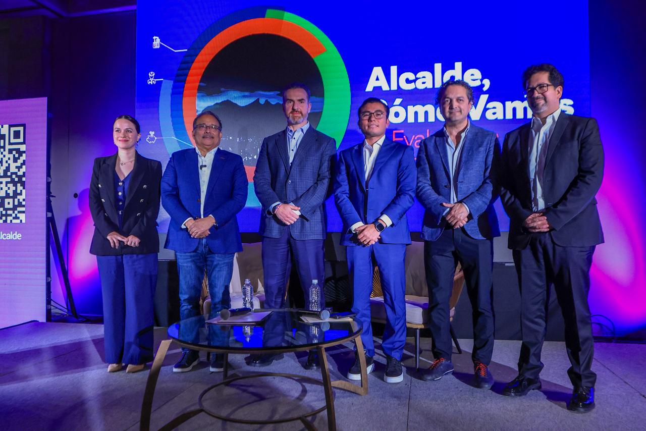 Evalúa Alcalde Cómo Vamos a Monterrey con máxima calificación en seguridad y movilidad