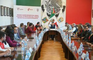 Preside Lalo Gattás sesión del Consejo Municipal de Protección Civil