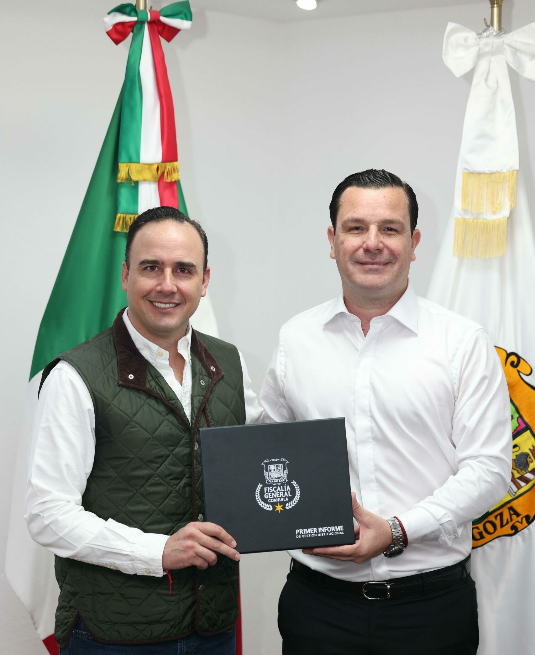 Trabajando en equipo fortalecemos la Fiscalía de Coahuila: Manolo Jiménez