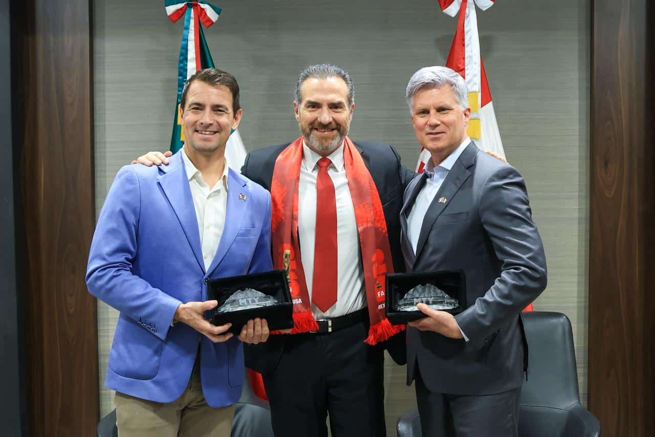 Recibe Adrián de la Garza visita de diplomáticos y funcionarios de Canadá