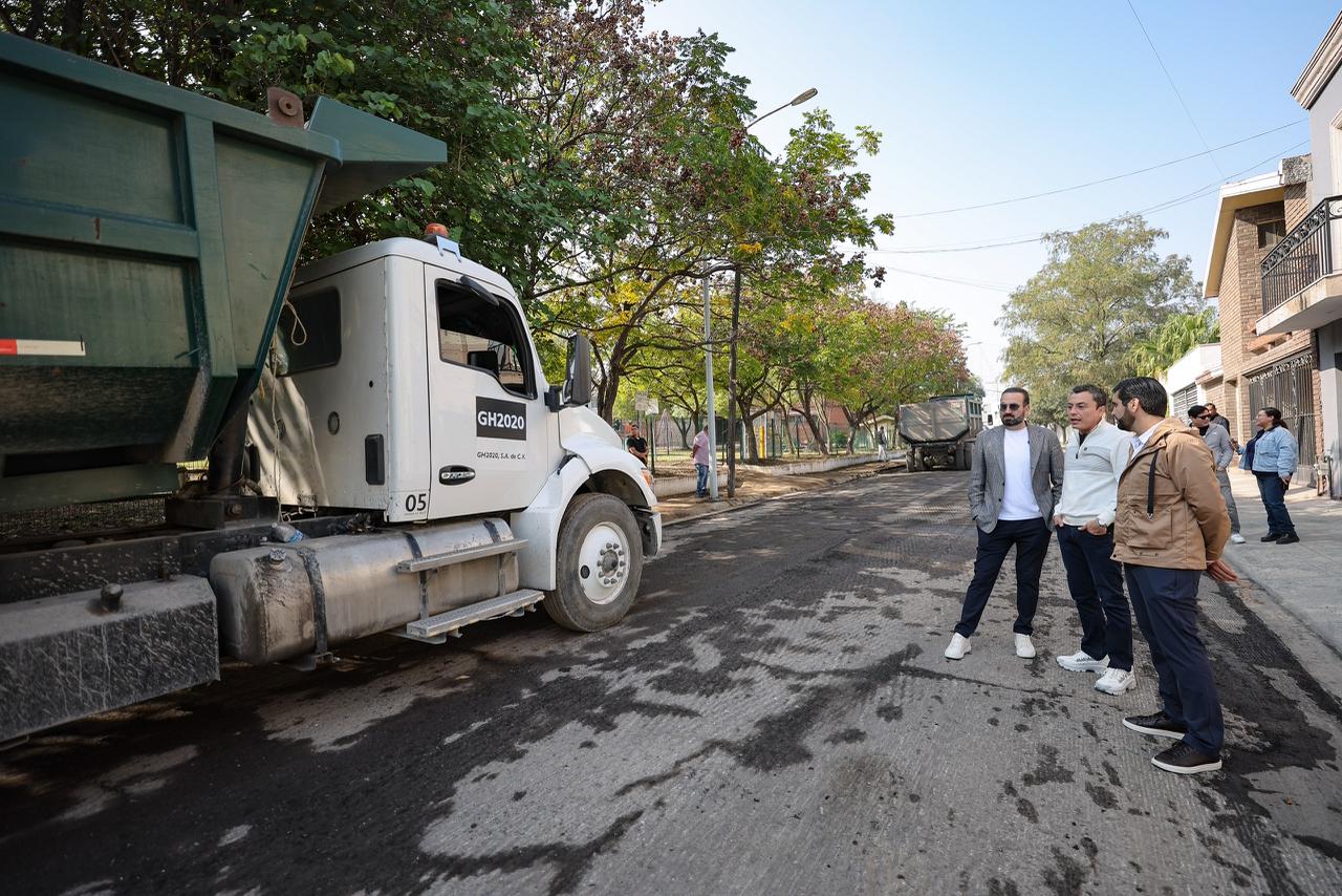 Entrega San Pedro 118 “calles de primera” con programa de mantenimiento de pavimentos