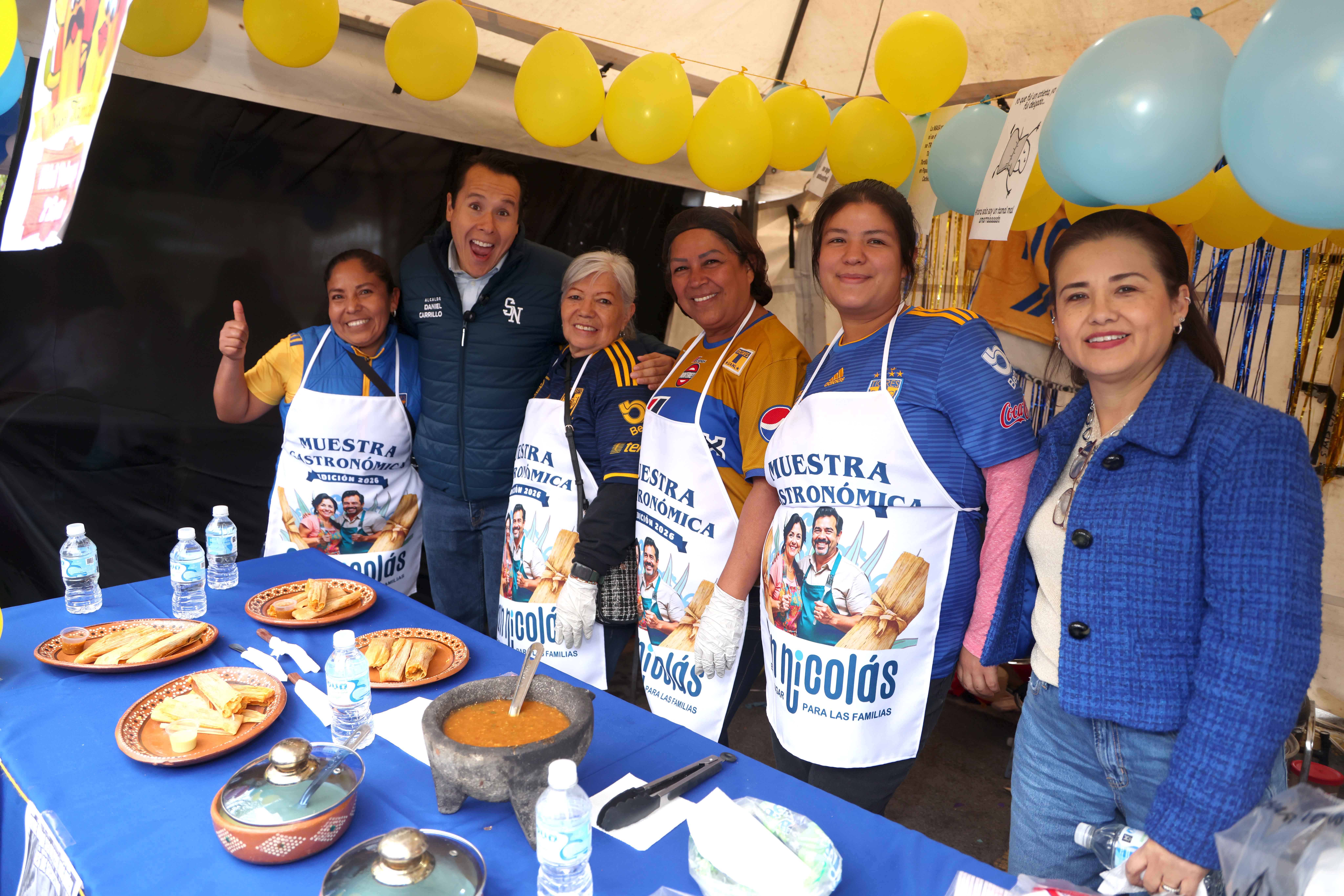 Tiene San Nicolás muestro gastronómica con tamaliza