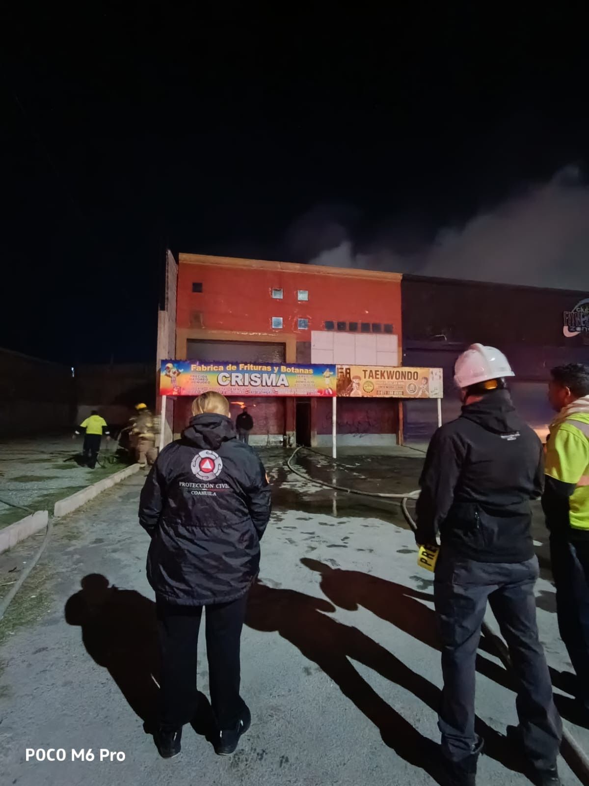 Se registra incendio en fábrica de frituras en la Región Laguna; sin personas lesionadas