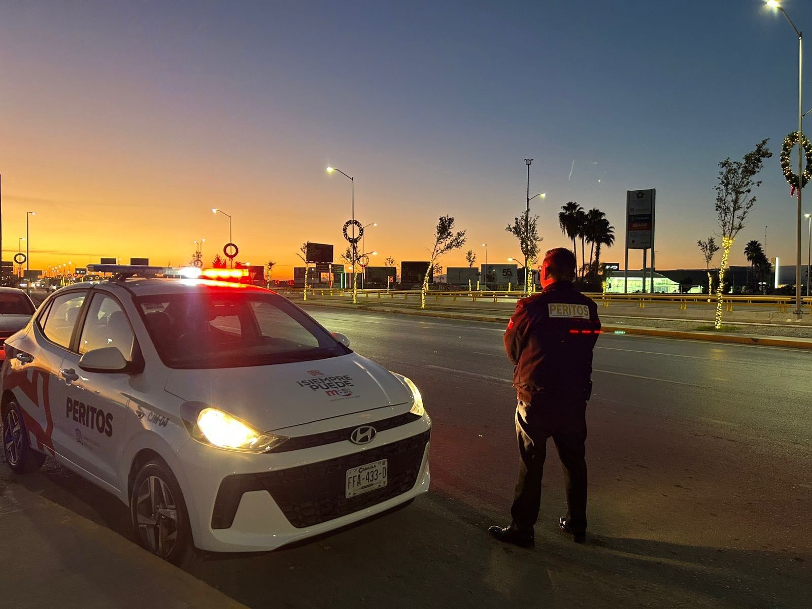 Refuerzan presencia de peritos y llaman a conducir con precaución