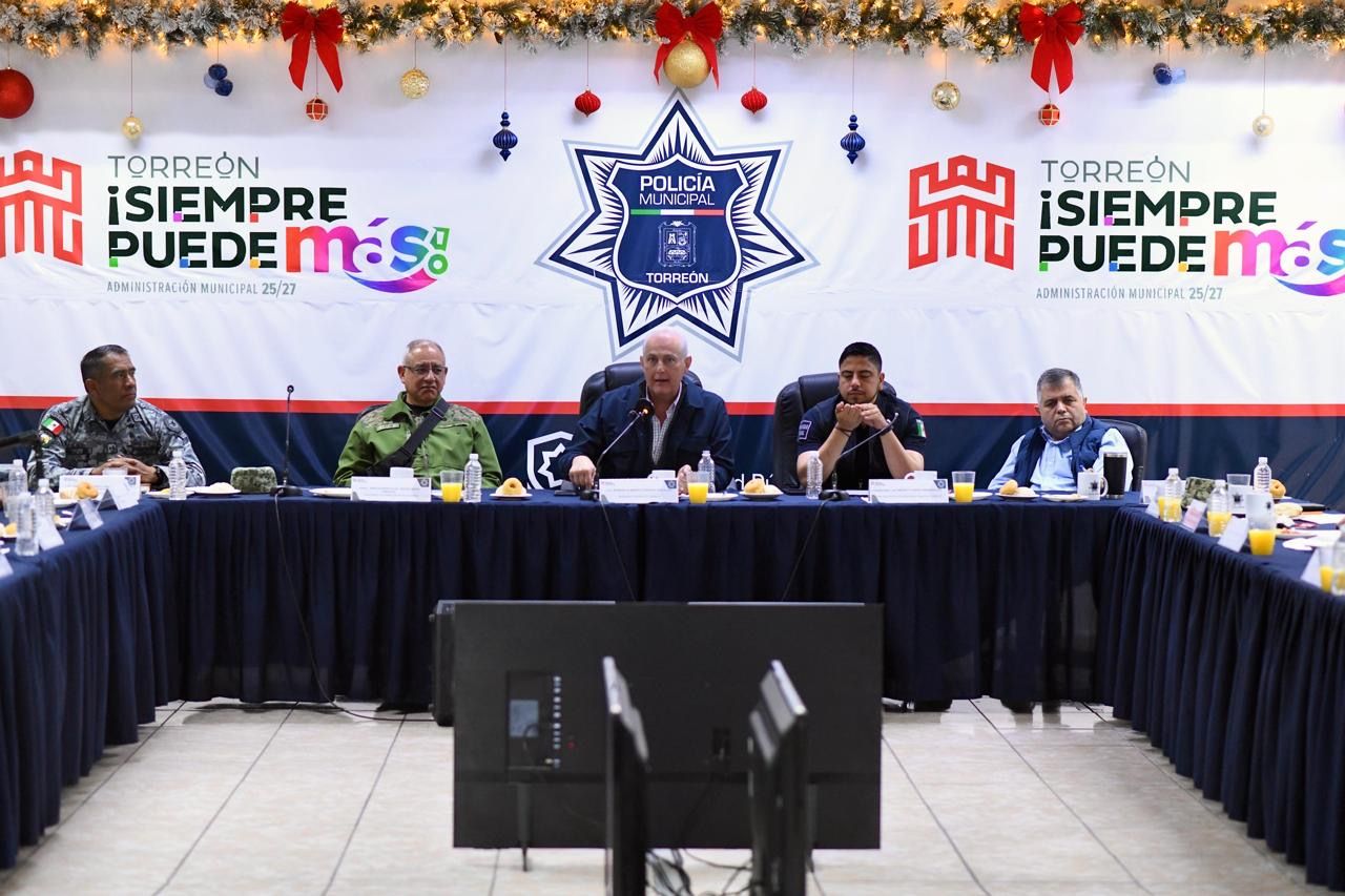 Román Alberto Cepeda González reconoce la labor de las corporaciones y llama a reforzar las estrategias de seguridad este 2026