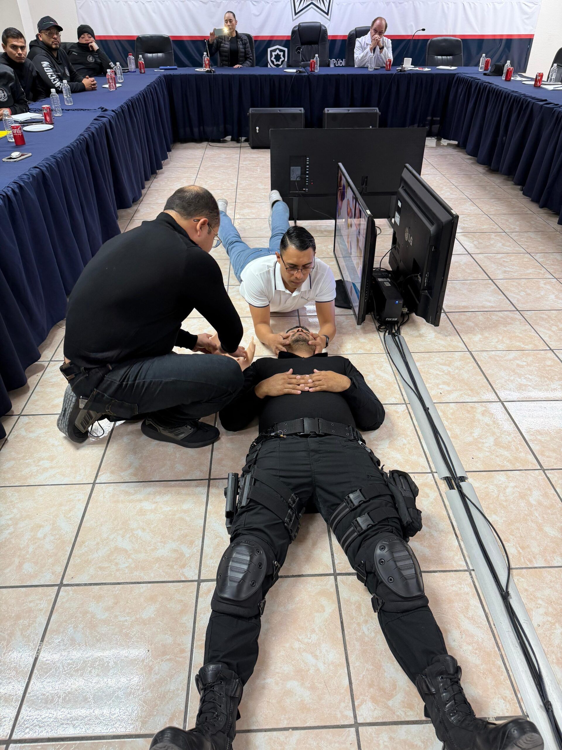 Concluye curso de primeros auxilios para elementos del Grupo de Reacción Torreón