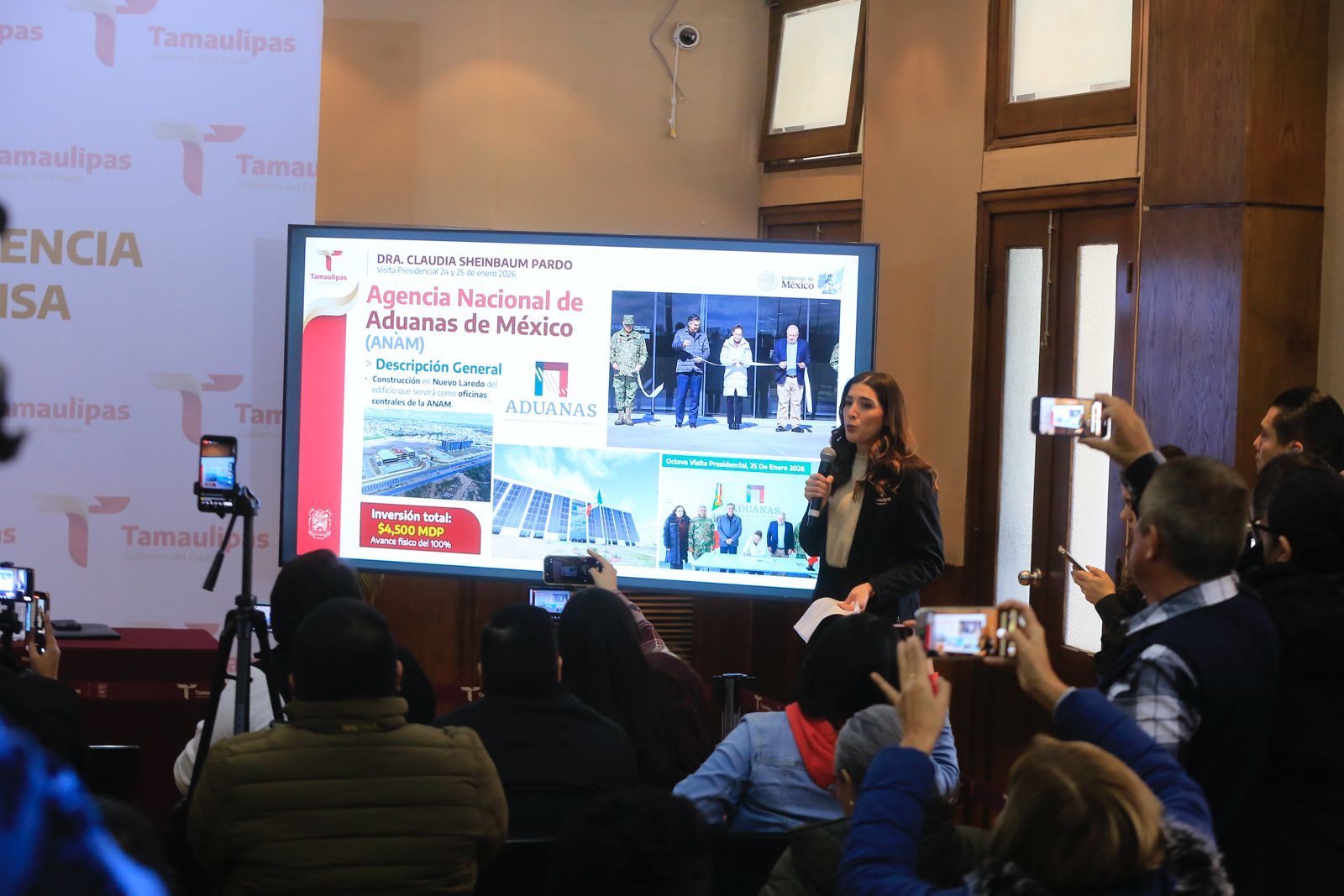 Prevén hasta 54 mil nuevos empleos en Tamaulipas con ANAM y polo de bienestar Altamira