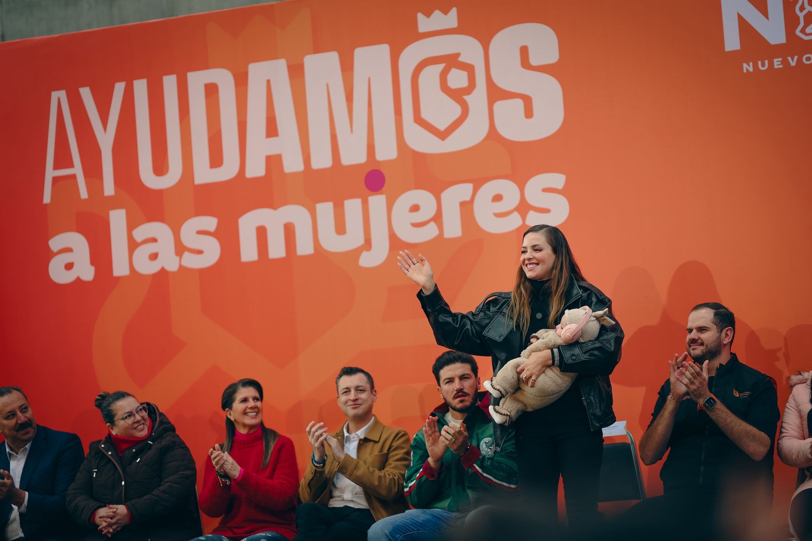 “Con nosotras, Nuevo León avanza, crece y se transforma” Mariana Rodríguez