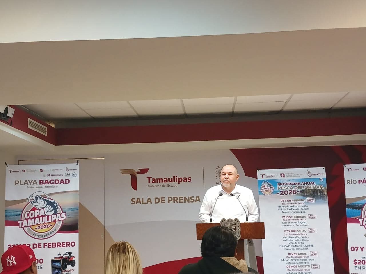 Destacan visita de pescadores de otros estados y extranjeros en torneos Caza y Pesca Tamaulipas