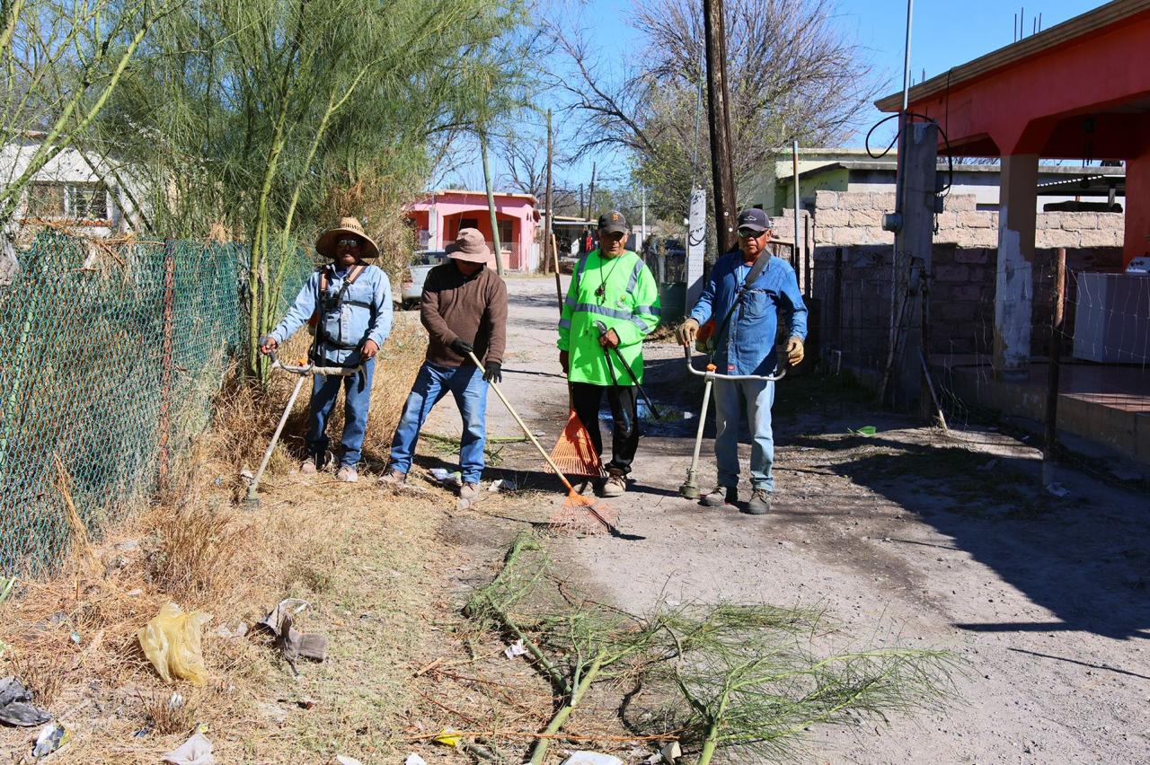 Sabinas limpio, ordenado y verde: Chano Díaz trabaja por la Villa de Cloete