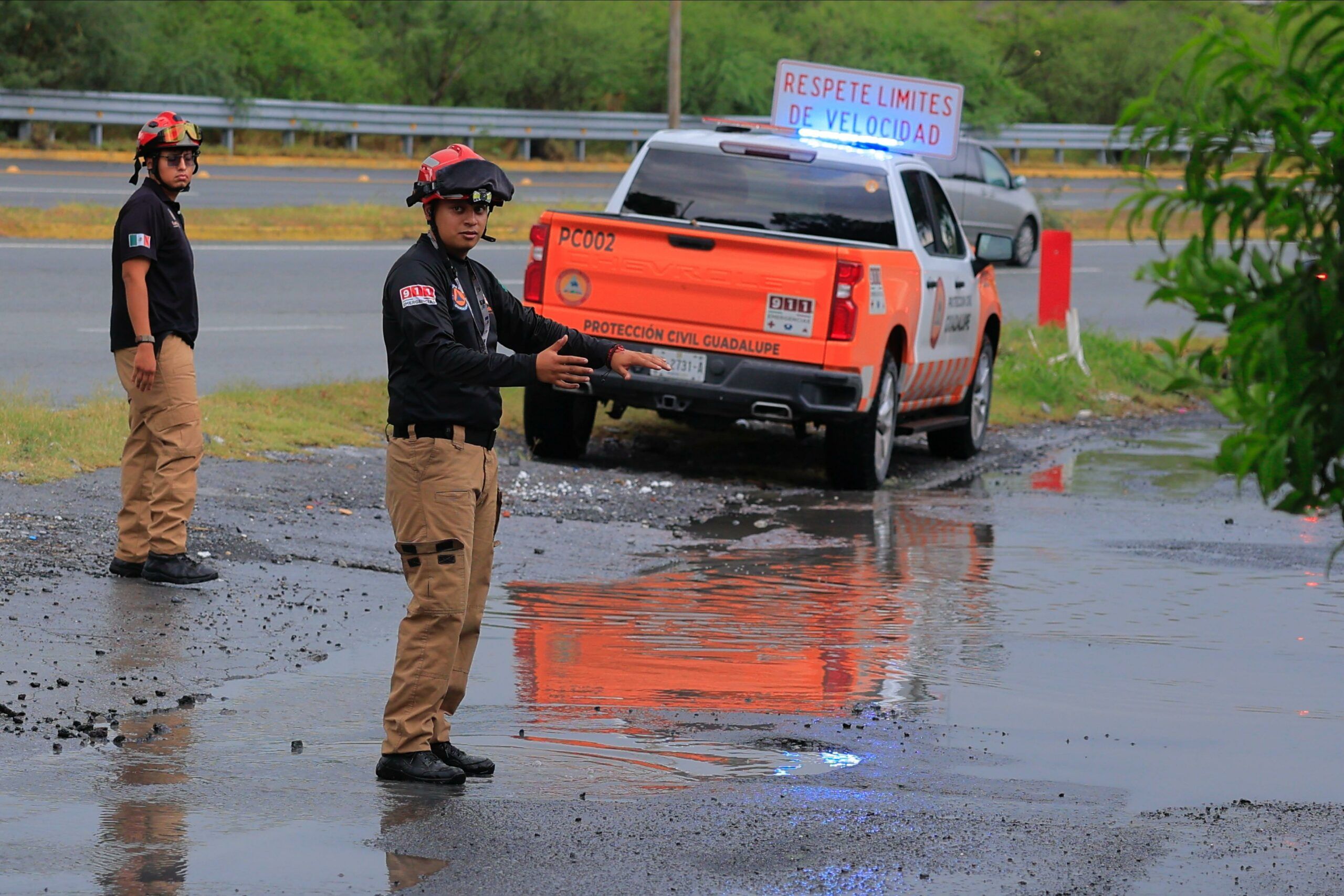 Previenen en Guadalupe a conductores ante pronóstico de lluvia