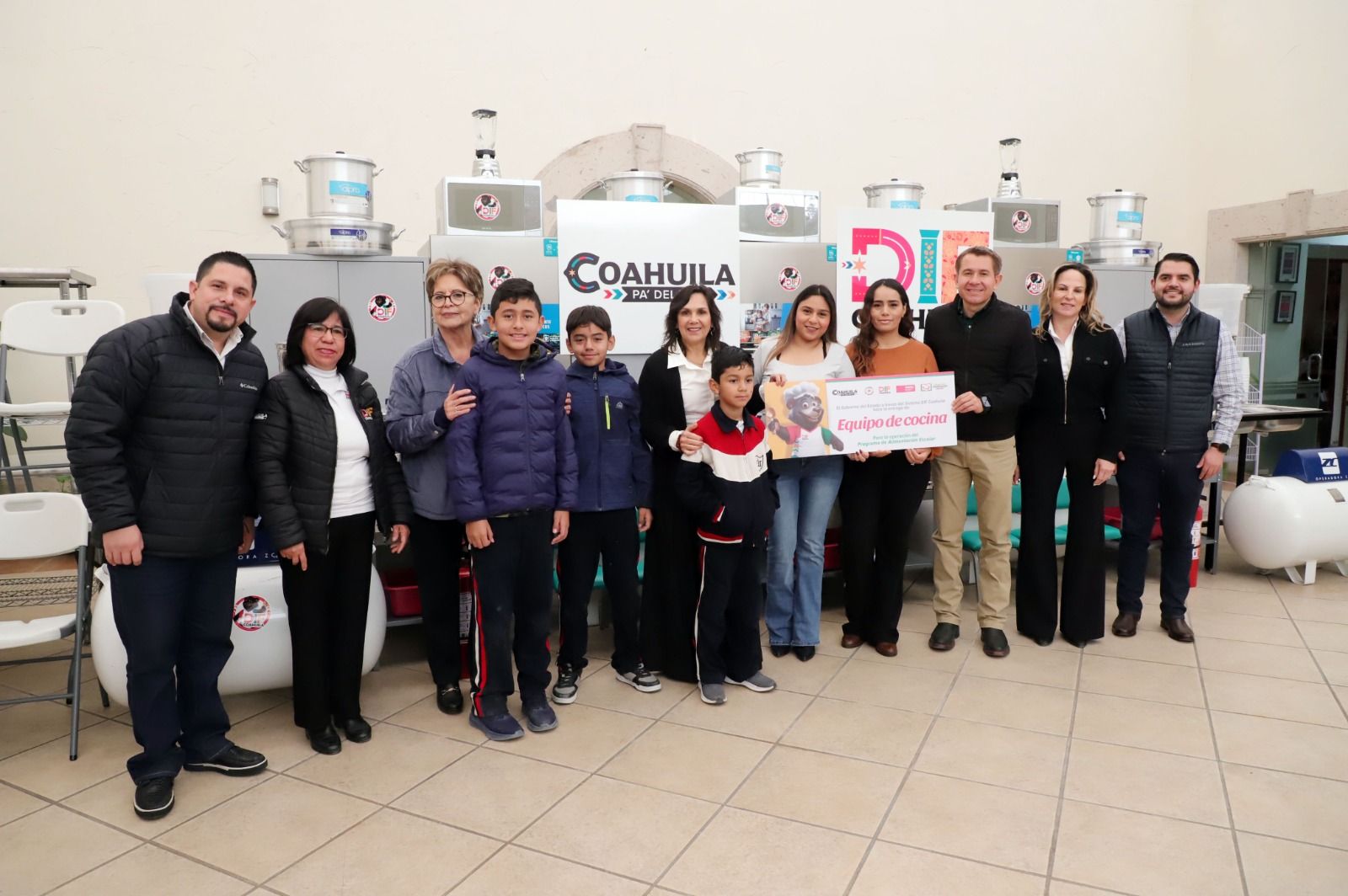 DIF Coahuila fortalece programa de alimentación escolar