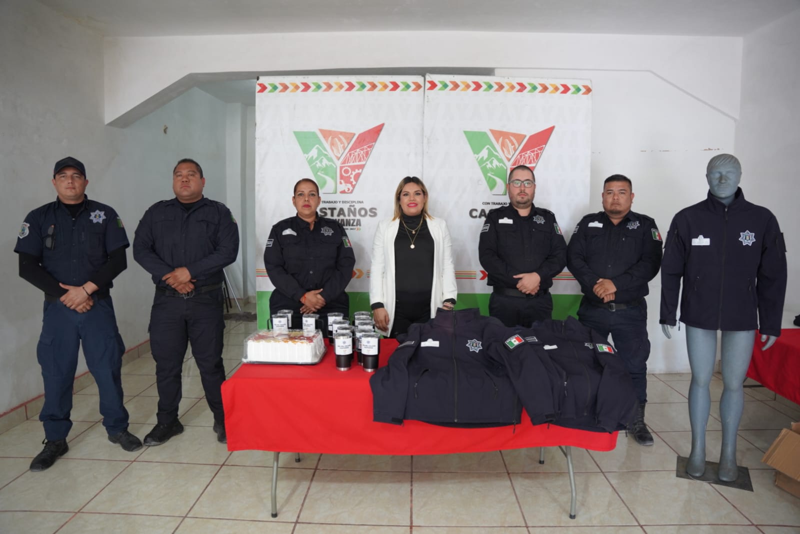 Castaños avanza en seguridad con respaldo del Gobernador Manolo Jiménez