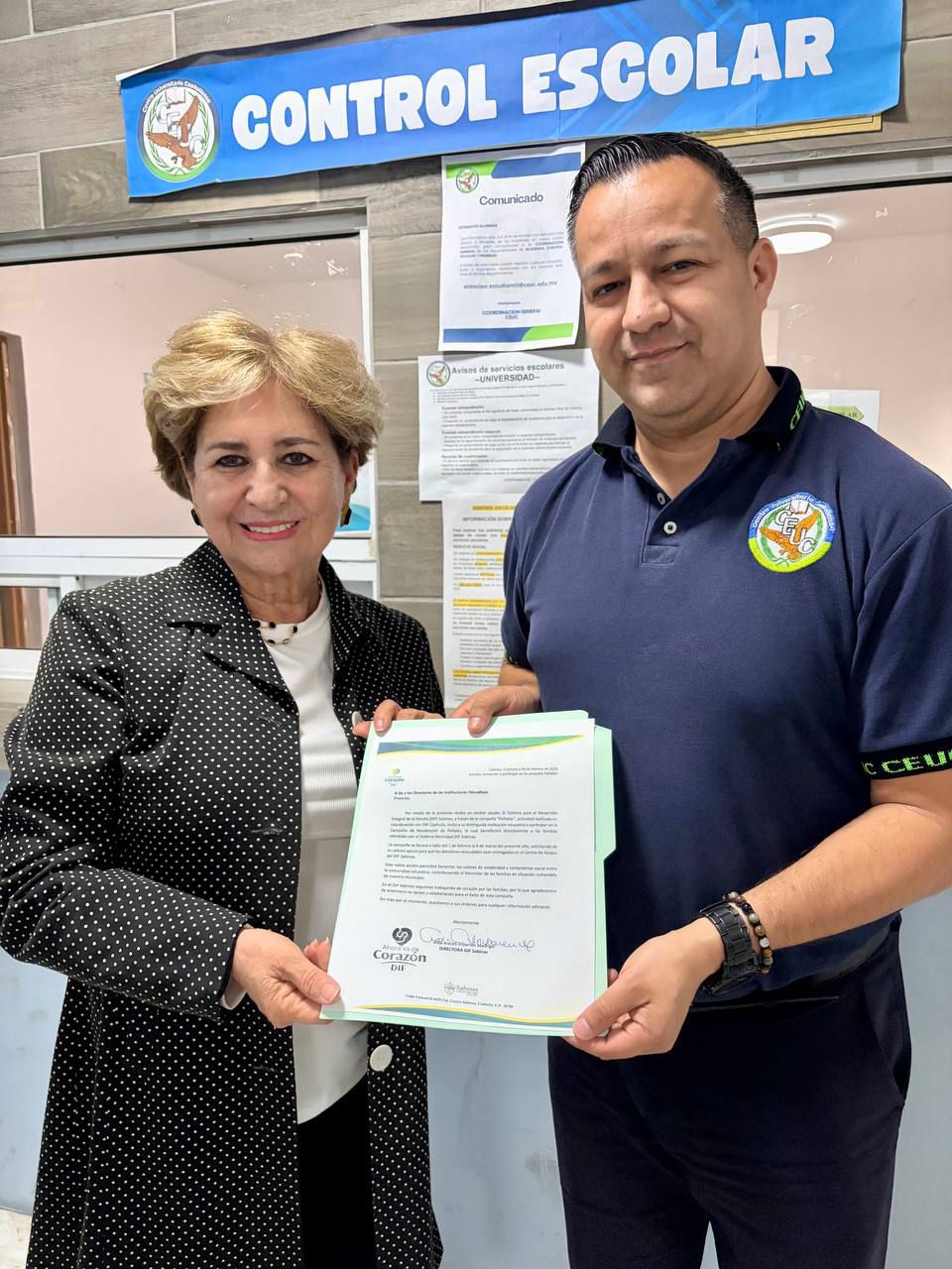 Promueve DIF Sabinas “Pañatón” en escuelas