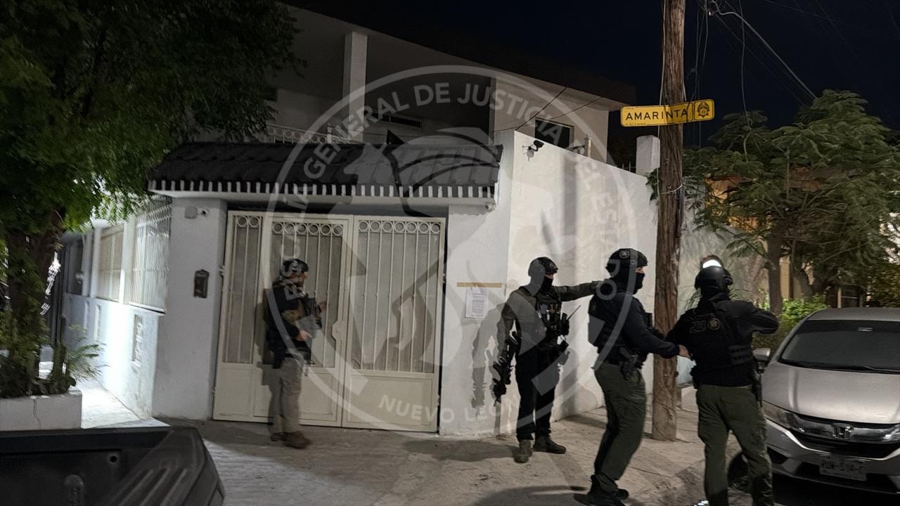 Realiza AEI cateos por delitos contra la salud en Monterrey; hay dos detenidos