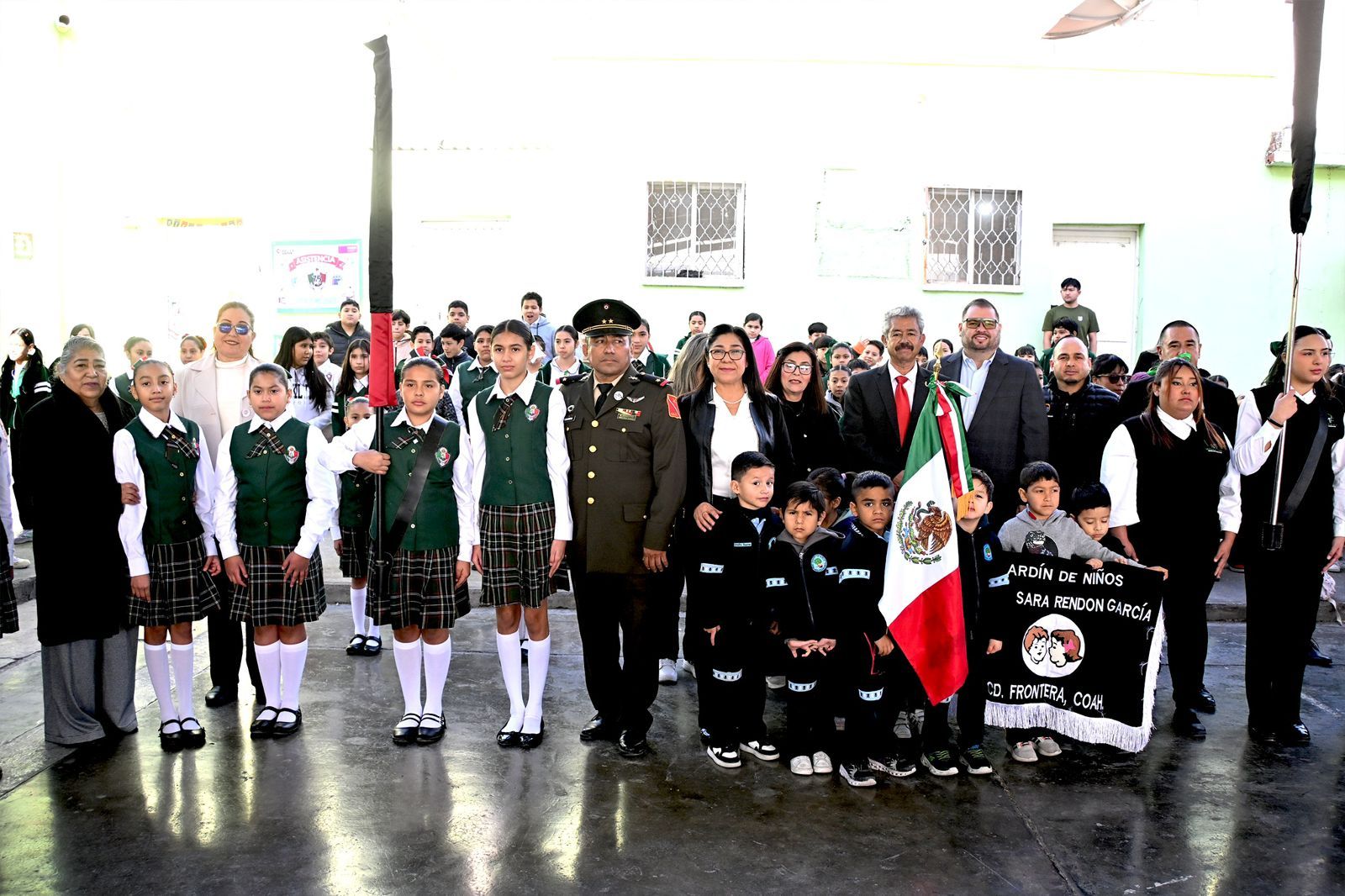 Frontera conmemora el 109 aniversario de la Constitución Mexicana