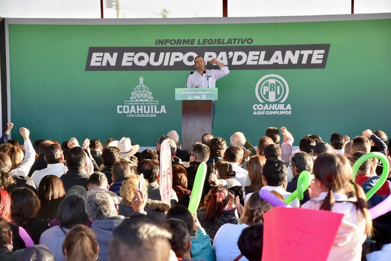 Diputado Felipe González Miranda rinde segundo informe legislativo