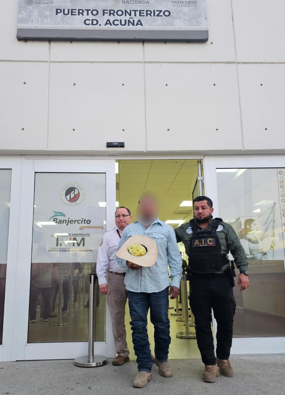 Realizan AIC Coahuila junto INM deportación controlada